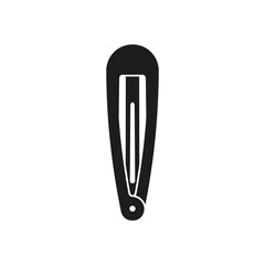 Hairpin icon. Vector. Flat design.