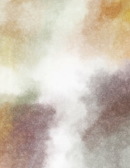Watercolor painted background. Abstract Illustration wallpaper. Brush stroked painting. 2D Illustration.