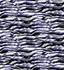 Seamless animal ikat zebra pattern.