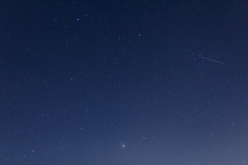 Fototapeta na wymiar Starry sky background. Starlight Night.