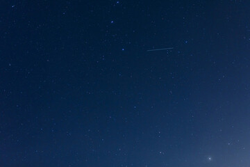 Obraz na płótnie Canvas Starry sky background. Starlight Night.
