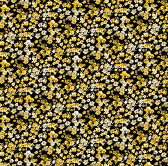 Seamless small flowers pattern, floral print.