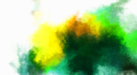 Watercolor painted background. Abstract Illustration wallpaper. Brush stroked painting. 2D Illustration.