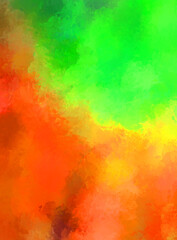 Brushed Painted Abstract Background. Brush stroked painting. Artistic vibrant and colorful wallpaper.