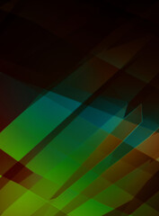 Obraz premium Abstract background. Striped colorful textured geometric wallpaper. Intersecting diagonal shapes pattern graphic. Vibrant design.