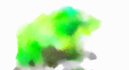 Watercolor painted background. Abstract Illustration wallpaper. Brush stroked painting. 2D Illustration.