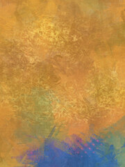 Modern art. Colorful contemporary artwork. Color strokes of paint. Brushstrokes on abstract background. Brush painting.