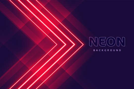 Neon Lines Background