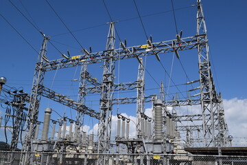 屋外変電設備