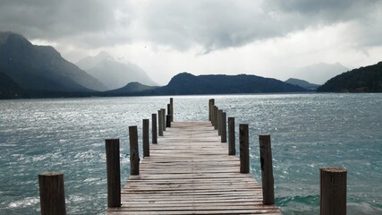 pier in the lake