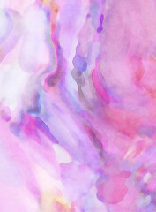 Crazy watercolor random pattern. Creative abstraction. Modern art painting. 2d illustration. Digital texture wallpaper. Artistic watercolored backdrop material.