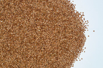raw fried buckwheat