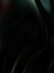 Fluid abstract background with colorful gradient. 2D illustration of modern movement.