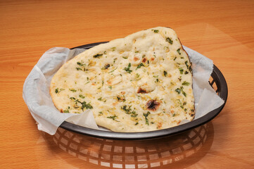 Delicioius Indian Garlic Naan