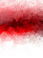 Abstract background of colorful brush strokes. Brushed vibrant wallpaper. Painted artistic creation. Unique and creative illustration.