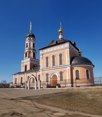 Fototapeta na wymiar Old stone orthodox christian cathedral