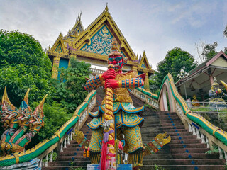 Buddhist temple in Phuket, Thailand