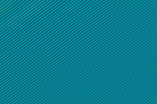 Abstract blurred turquoise background with diagonal lines