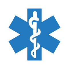 Emergency medicine icon, vector & glyph