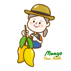 Farmer have mango