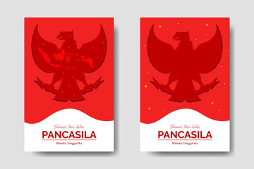 Simple Pancasila Day Greeting Template