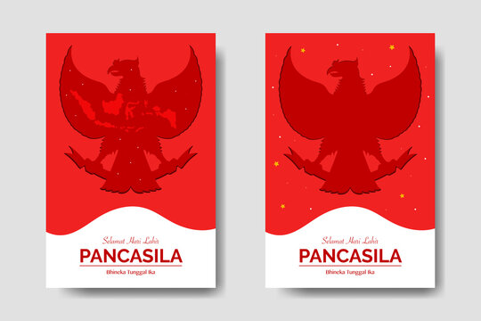 Simple Pancasila Day Greeting Template