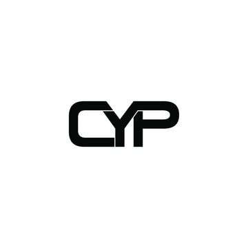 cyp letter original monogram logo design