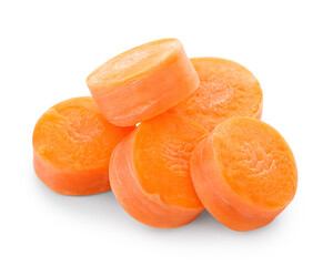Slices of carrot