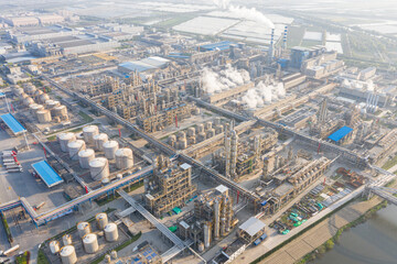 Fototapeta premium Chemical plant