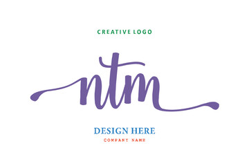 NTM lettering logo is simple, easy to understand and authoritative