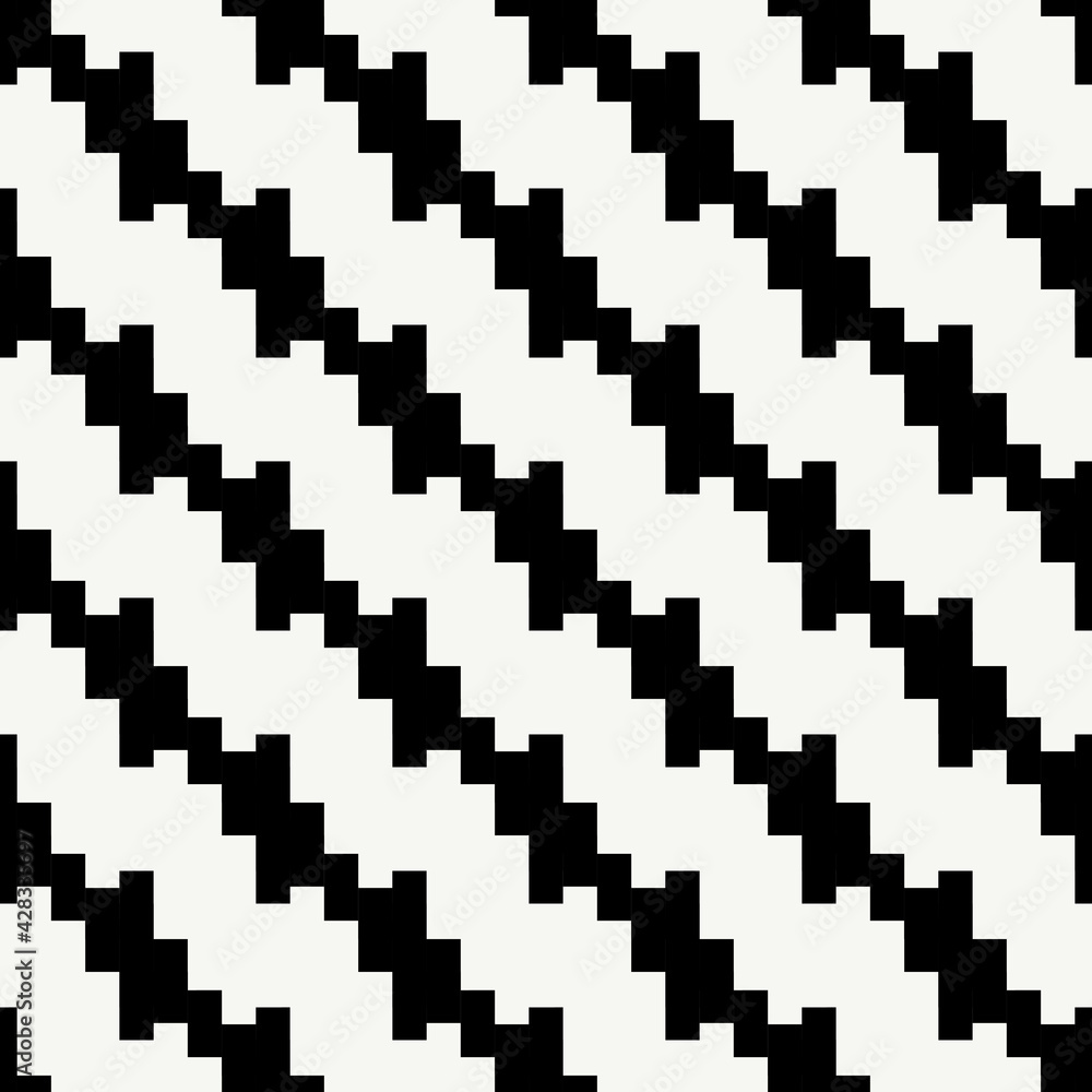 Poster monochrome diagonal lines. vector stripes background.