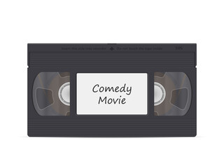 Video cassette comedy movie