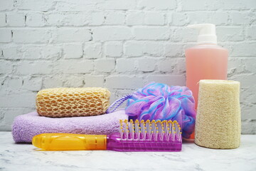 Shower accessories bath items