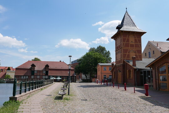 M&uuml;hlenteich Stadtm&uuml;hle Feuerwehr Teterow