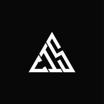 C I S letter logo creative design. CIS icon