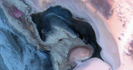 squid ink,  abstract photography of the deserts of Africa from the air. 