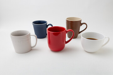 コップ, マグカップ, コーヒー, 珈琲