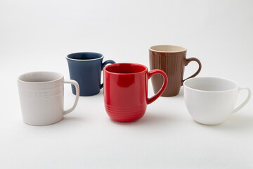 コップ, マグカップ, コーヒー, 珈琲