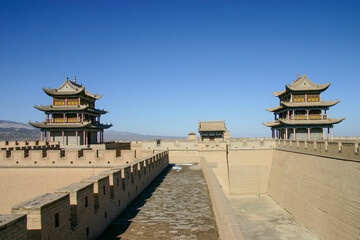 Jiayu Pass, the first frontier fortress at the west end of the Ming dynasty Great Wall