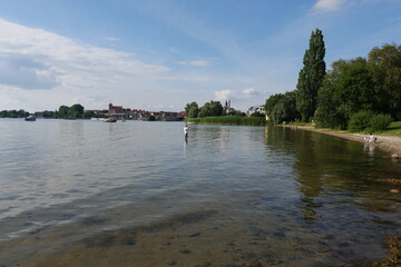 Müritz und Strand in Waren (Müritz)