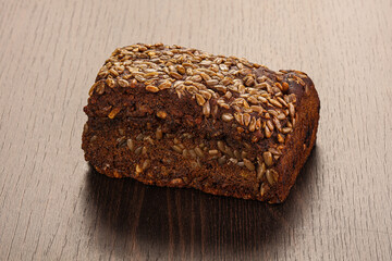 Organic Rye cereal crust bread