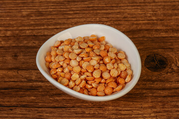 Dry peas for cooking