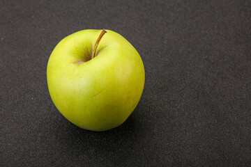 Ripe and sweet green apple