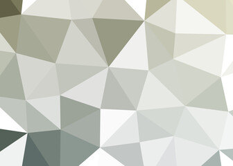 Abstract color Low-Polygones Generative Art background illustration