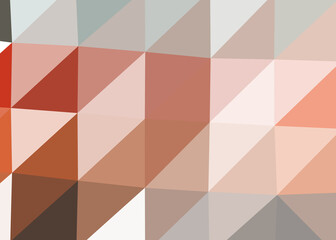 Abstract color Low-Polygones Generative Art background illustration