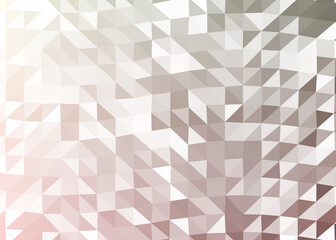 Abstract color Low-Polygones Generative Art background illustration