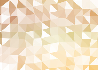 Abstract color Low-Polygones Generative Art background illustration