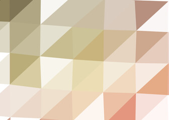 Abstract color Low-Polygones Generative Art background illustration