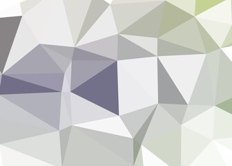 Abstract color Low-Polygones Generative Art background illustration