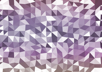 Fototapeta premium Abstract color Low-Polygones Generative Art background illustration